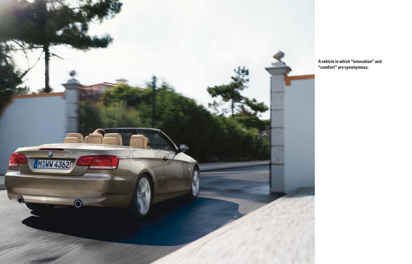 2009 BMW 3-Series Convertible Brochure Page 11
